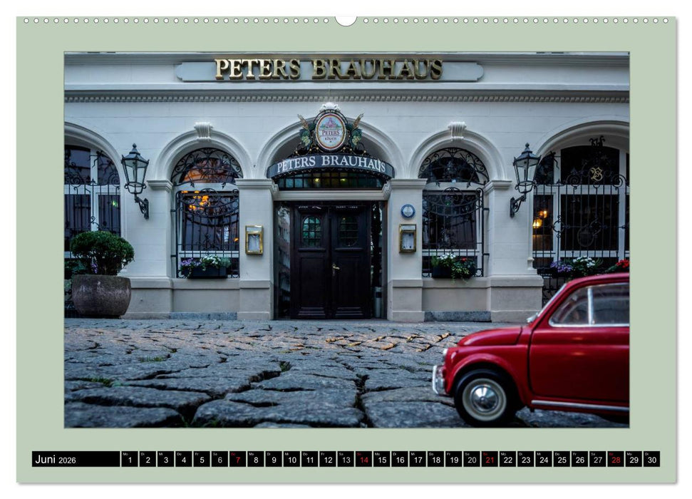 Die Knutschkugel in Köln (CALVENDO Premium Wandkalender 2026)