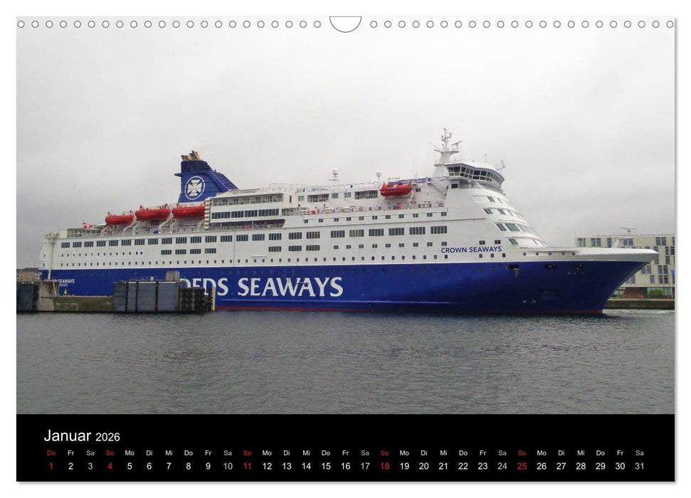 Ostseefähren (CALVENDO Wandkalender 2026)