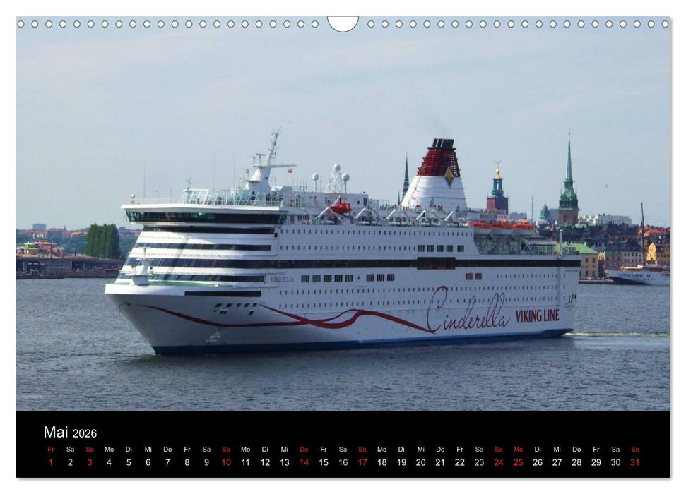 Ostseefähren (CALVENDO Wandkalender 2026)
