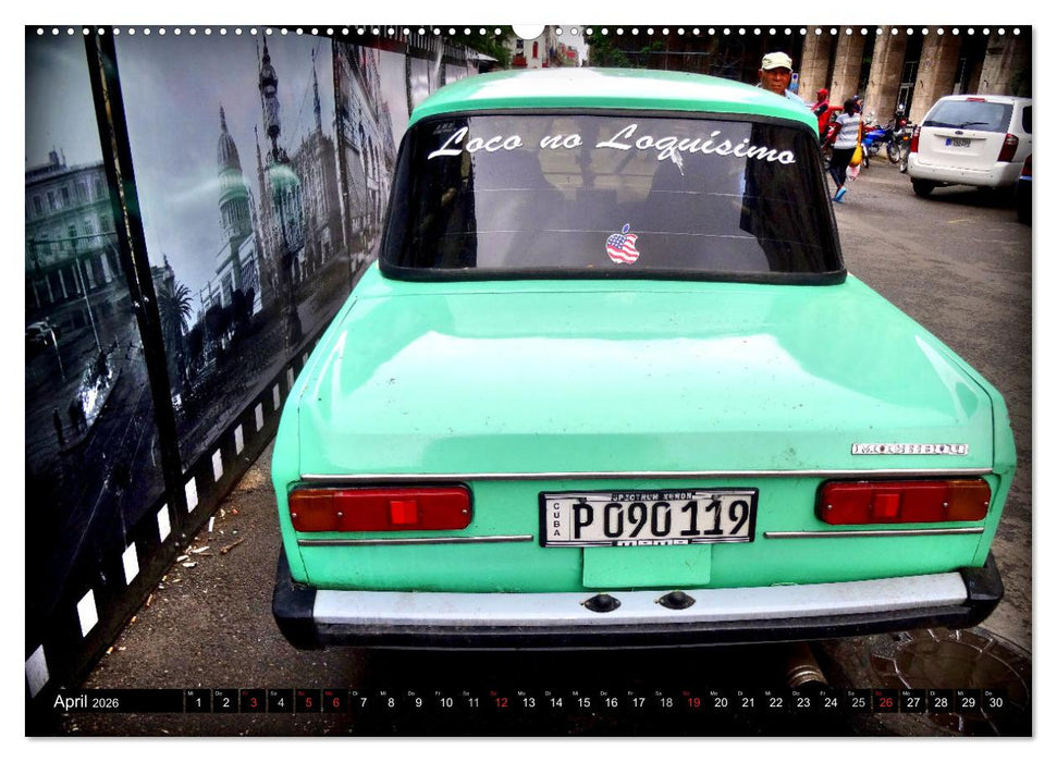 AUTO-LEGENDE MOSKWITSCH (CALVENDO Premium Wandkalender 2026)