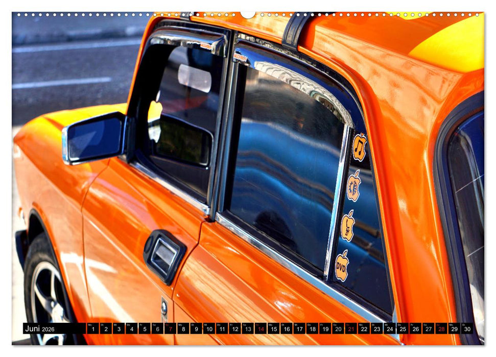 AUTO-LEGENDE MOSKWITSCH (CALVENDO Premium Wandkalender 2026)