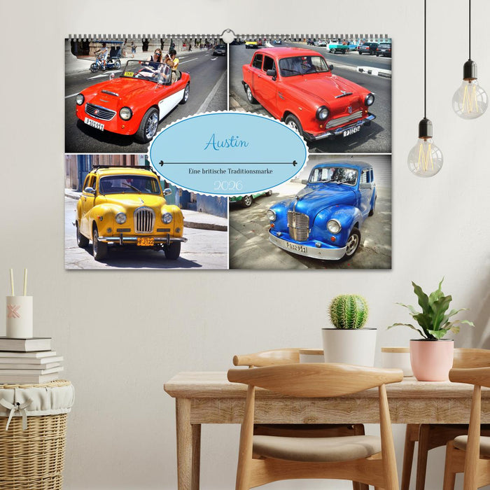 Austin - Eine britische Traditionsmarke (CALVENDO Wandkalender 2026)