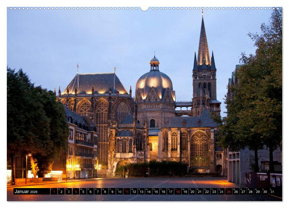 Gotteshäuser und Kathedralen (CALVENDO Premium Wandkalender 2026)