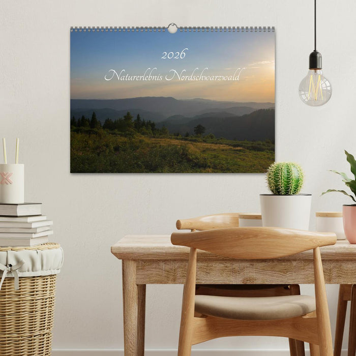 Naturerlebnis Nordschwarzwald (CALVENDO Wandkalender 2026)