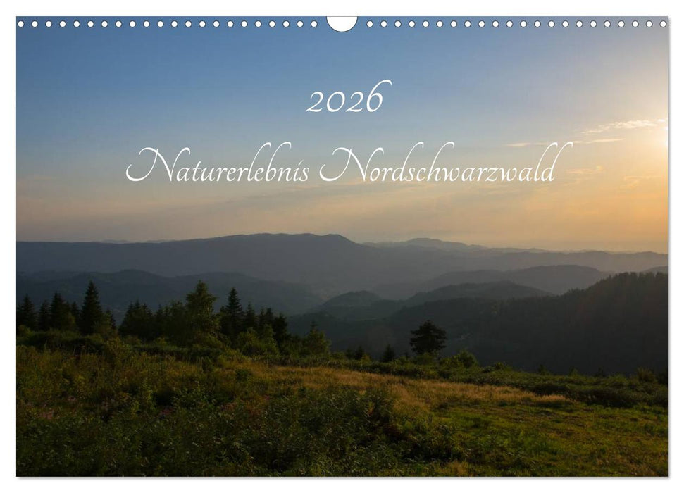 Naturerlebnis Nordschwarzwald (CALVENDO Wandkalender 2026)