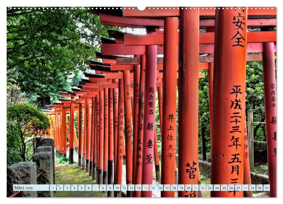 Tokio - Hightech und Menschenmassen (CALVENDO Premium Wandkalender 2026)