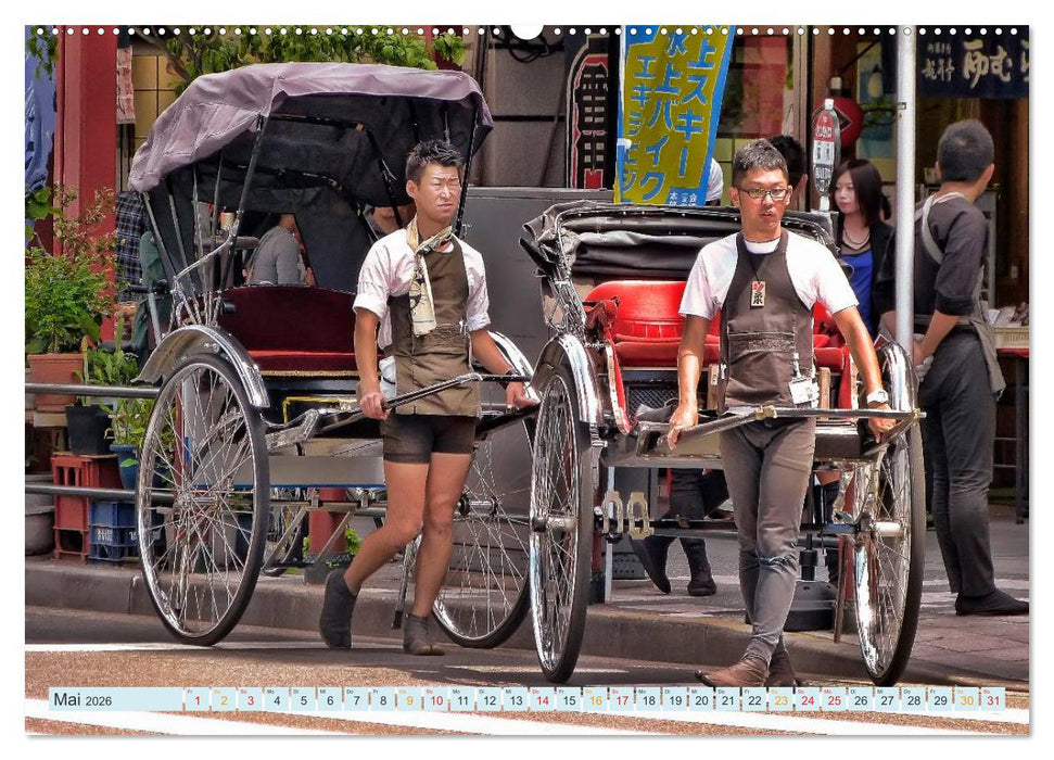 Tokio - Hightech und Menschenmassen (CALVENDO Premium Wandkalender 2026)