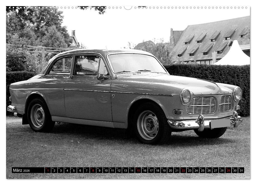 Automobile vergangener Jahrzehnte (CALVENDO Wandkalender 2026)