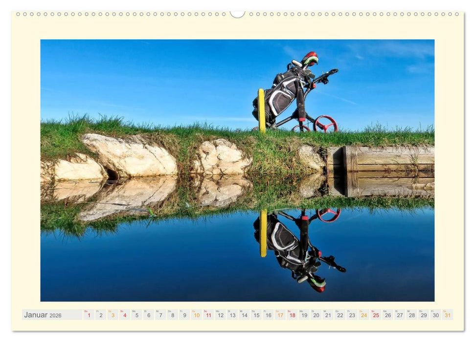 Golf - meine Leidenschaft (CALVENDO Premium Wandkalender 2026)