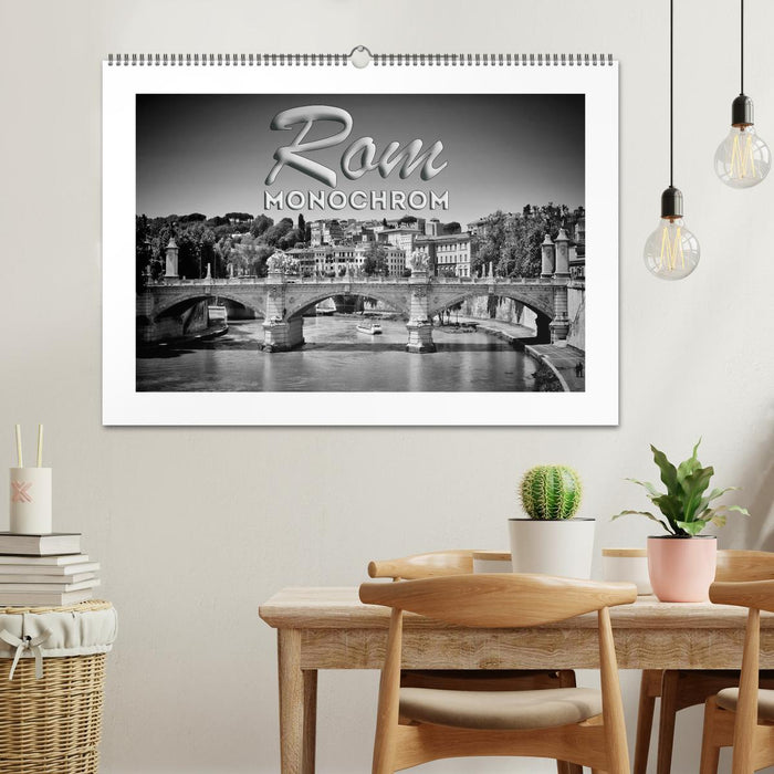 ROM Monochrom (CALVENDO Wandkalender 2026)