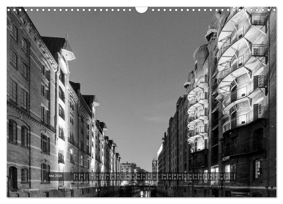 Hamburg perspective 2026 (CALVENDO Wandkalender 2026)