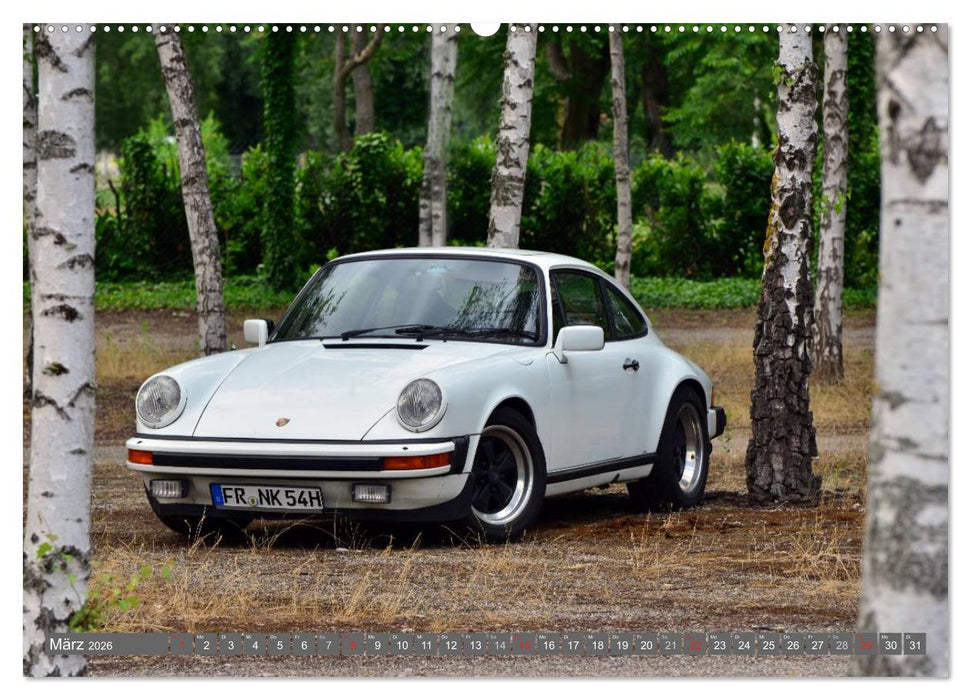 Porsche 911SC - zwei starke Typen (CALVENDO Premium Wandkalender 2026)