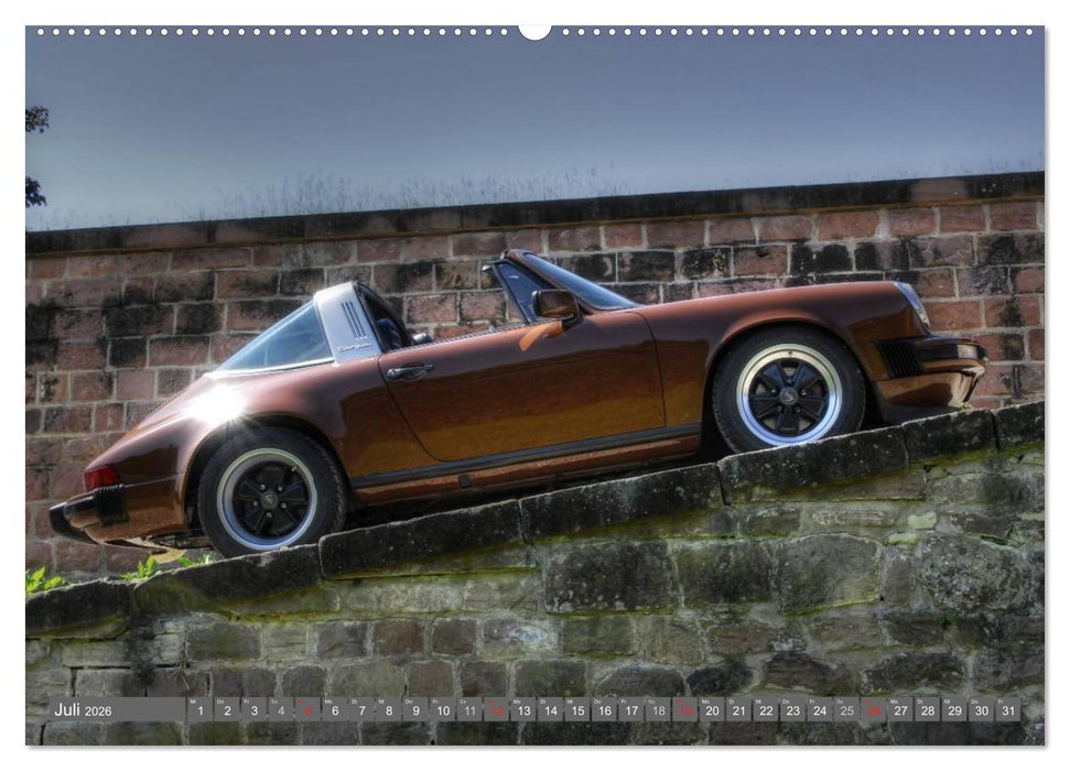 Porsche 911SC - zwei starke Typen (CALVENDO Premium Wandkalender 2026)