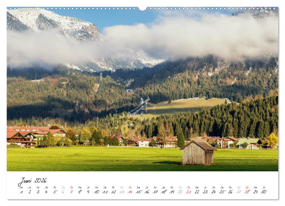 Erlebnis Oberallgäu (CALVENDO Premium Wandkalender 2026)
