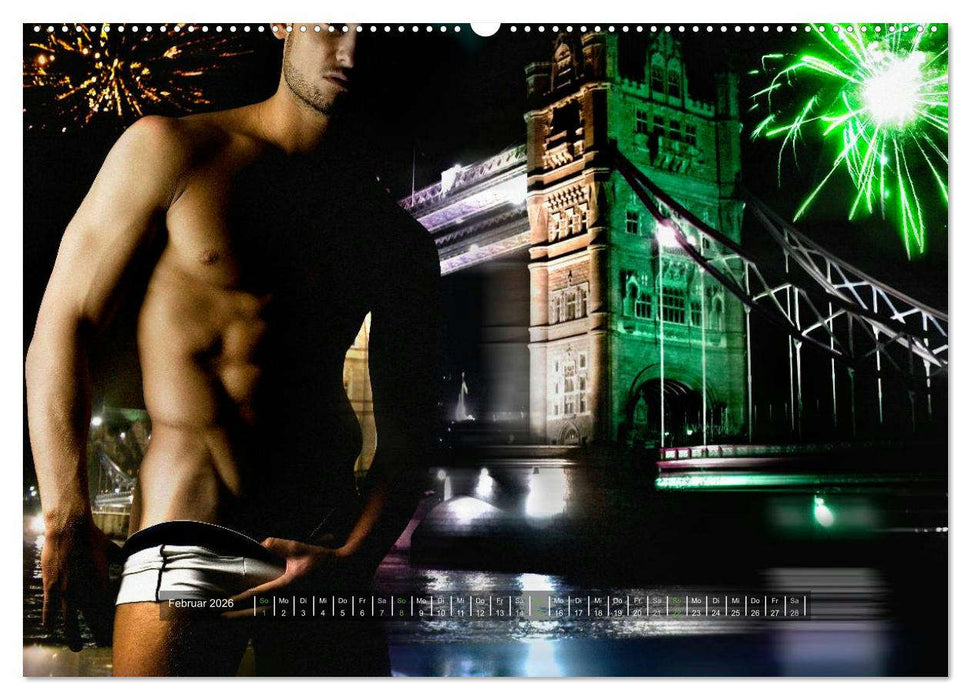 public phantasies - erotische Männerfotografie (CALVENDO Premium Wandkalender 2026)