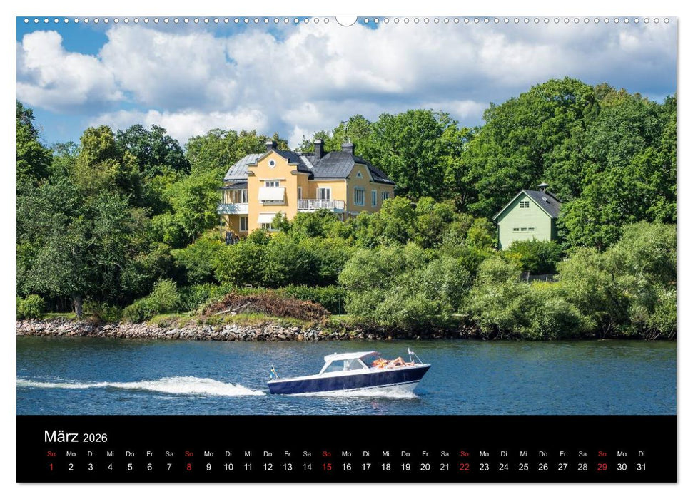 Schärengarten an der schwedischen Ostküste (CALVENDO Wandkalender 2026)