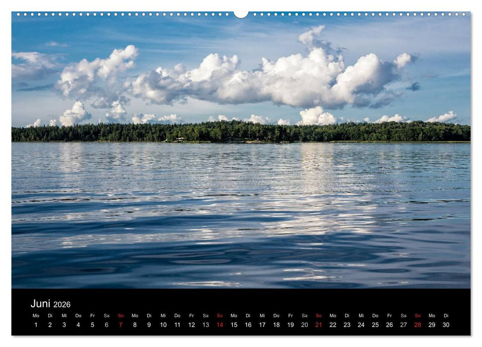Schärengarten an der schwedischen Ostküste (CALVENDO Wandkalender 2026)
