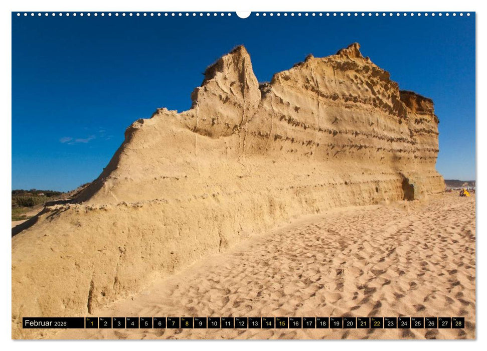 Sehnsuchtsziele im Süden Lissabons (CALVENDO Premium Wandkalender 2026)