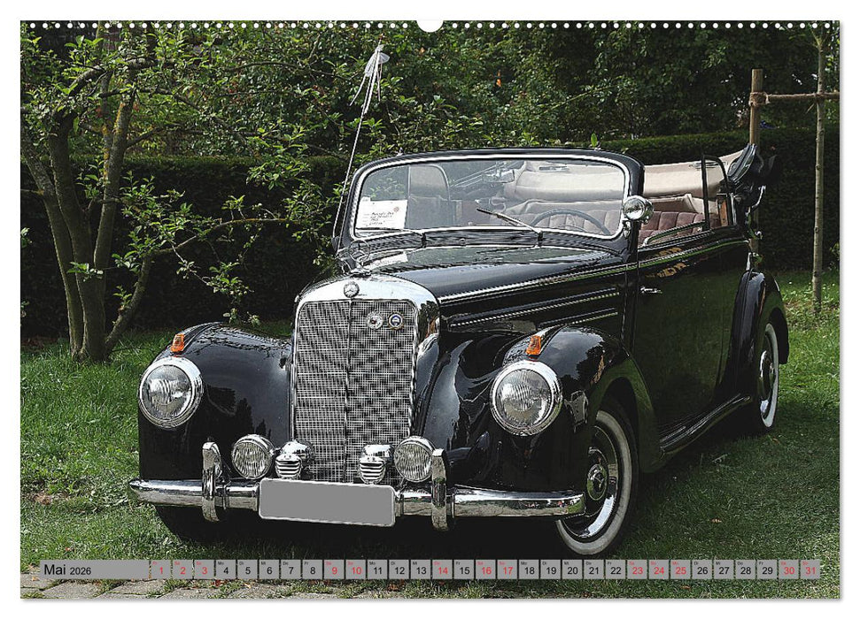 Oben ohne Oldtimer (CALVENDO Premium Wandkalender 2026)