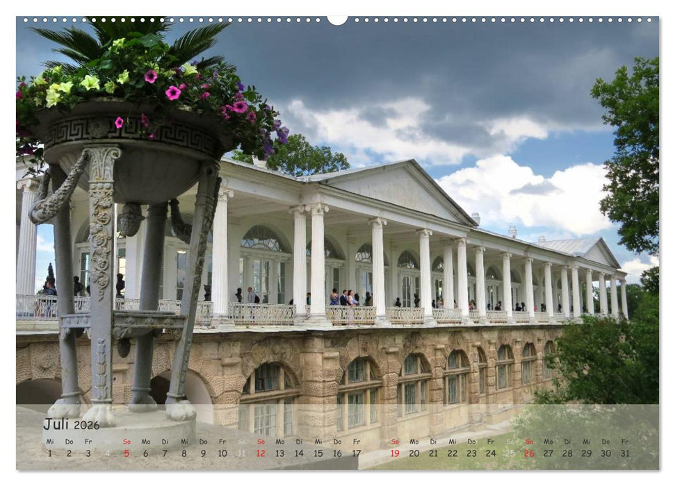 Sankt Petersburg - Paläste der Umgebung (CALVENDO Premium Wandkalender 2026)