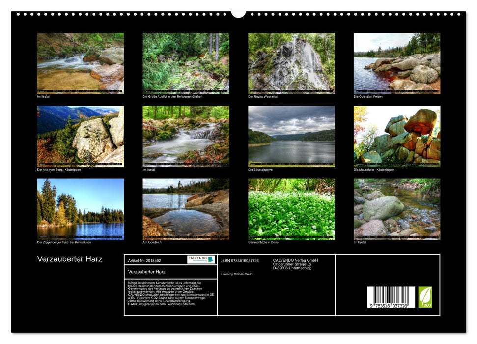 Verzauberter Harz (CALVENDO Premium Wandkalender 2026)