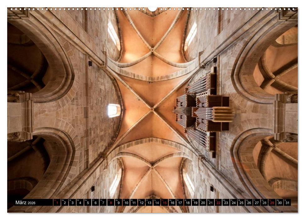 Gotteshäuser und Kathedralen (CALVENDO Wandkalender 2026)