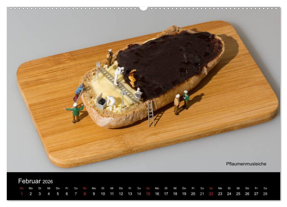 Tomatenmaler ... und andere Mini-Welten (CALVENDO Premium Wandkalender 2026)