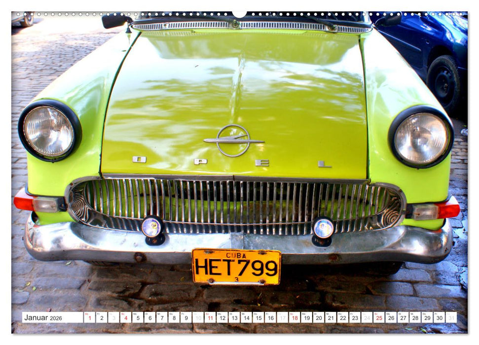 OPEL REKORD P1 (CALVENDO Premium Wandkalender 2026)