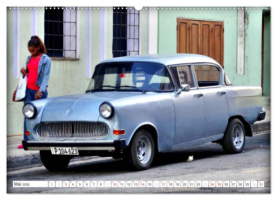 OPEL REKORD P1 (CALVENDO Premium Wandkalender 2026)