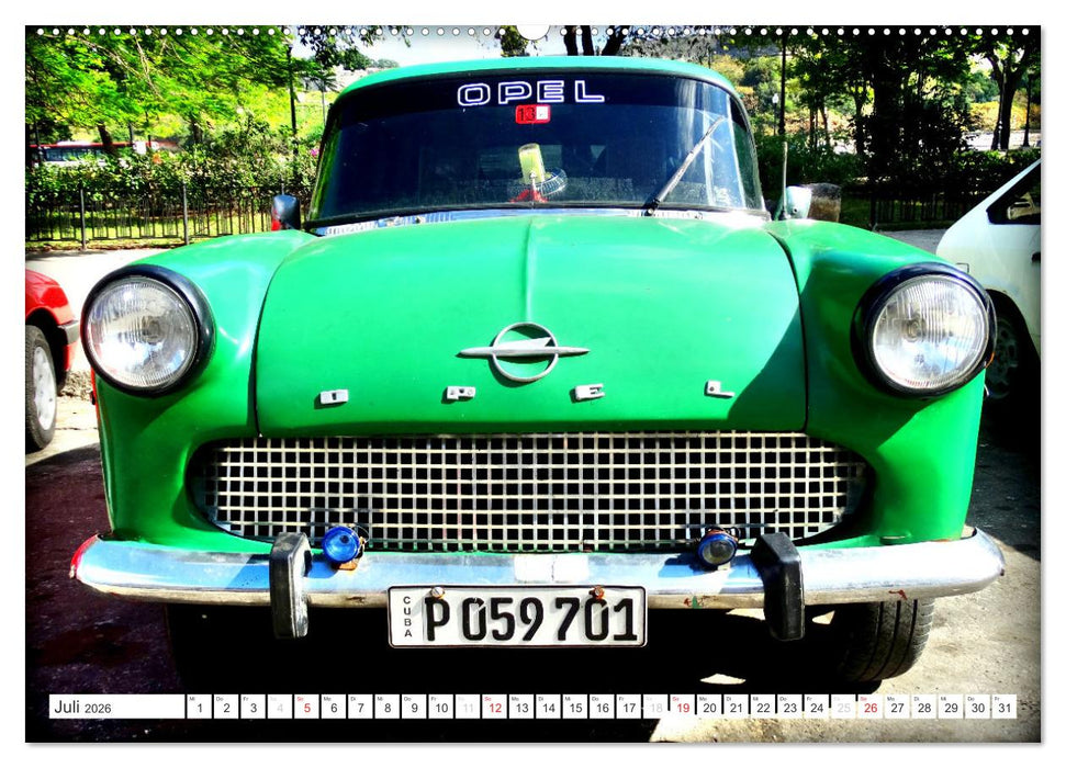 OPEL REKORD P1 (CALVENDO Premium Wandkalender 2026)