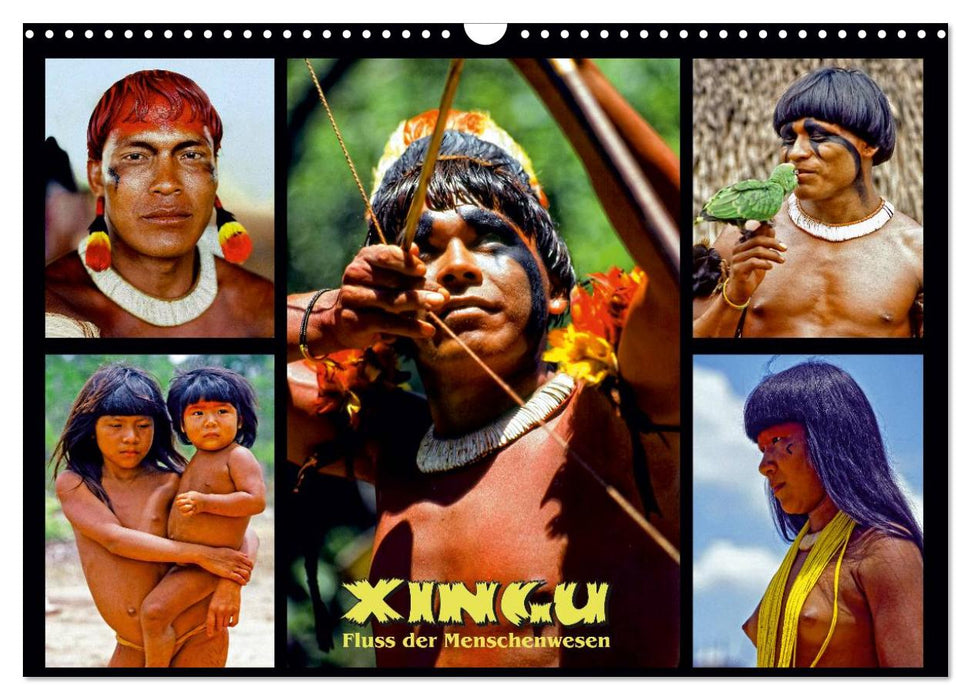 XINGU - Fluss der Menschenwesen (CALVENDO Wandkalender 2026)