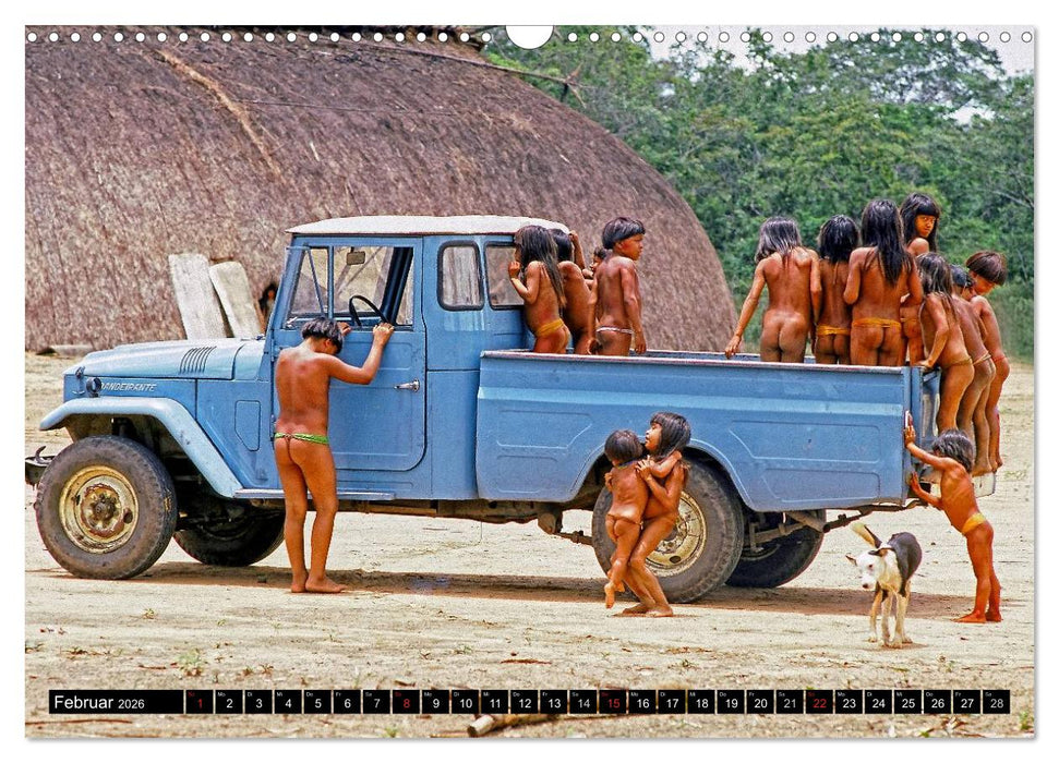 XINGU - Fluss der Menschenwesen (CALVENDO Wandkalender 2026)