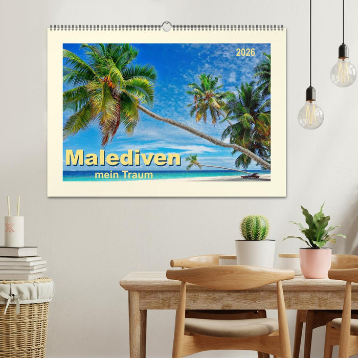 Malediven - mein Traum (CALVENDO Wandkalender 2026)