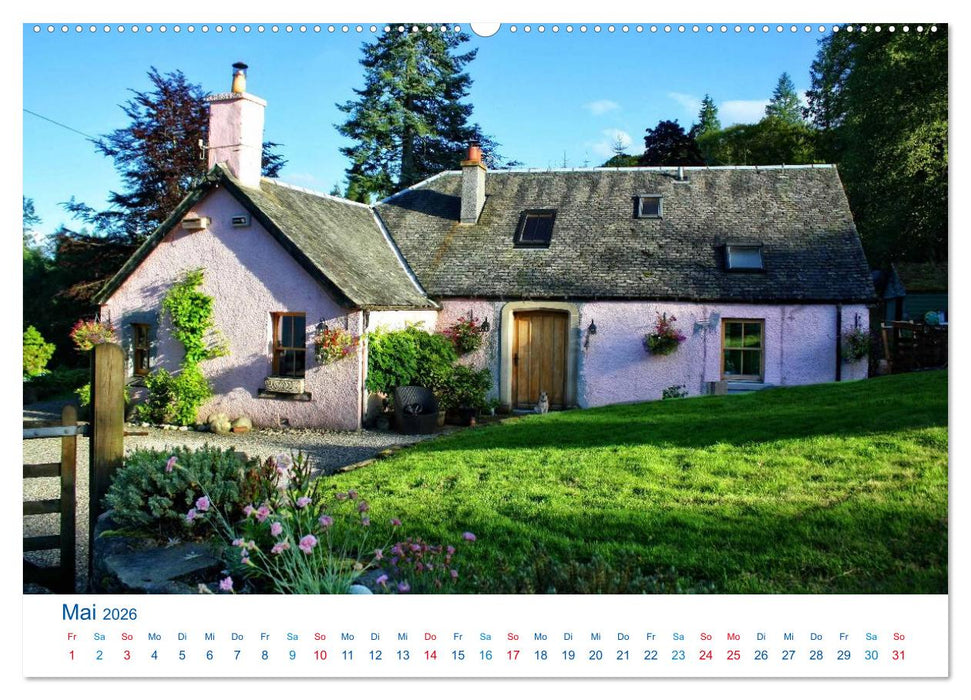 Schottlands Süden 2026. Impressionen zwischen Edinburgh, Loch Ness und Isle of Skye (CALVENDO Wandkalender 2026)