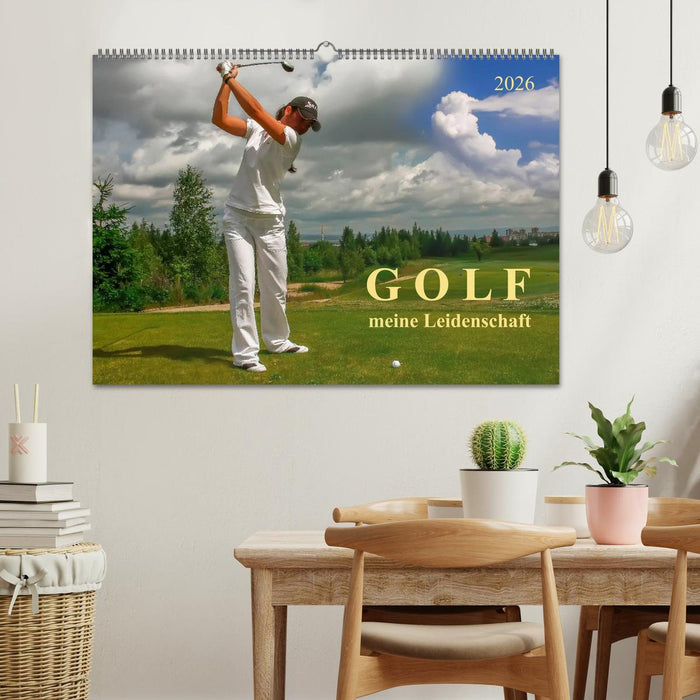 Golf - meine Leidenschaft (CALVENDO Wandkalender 2026)