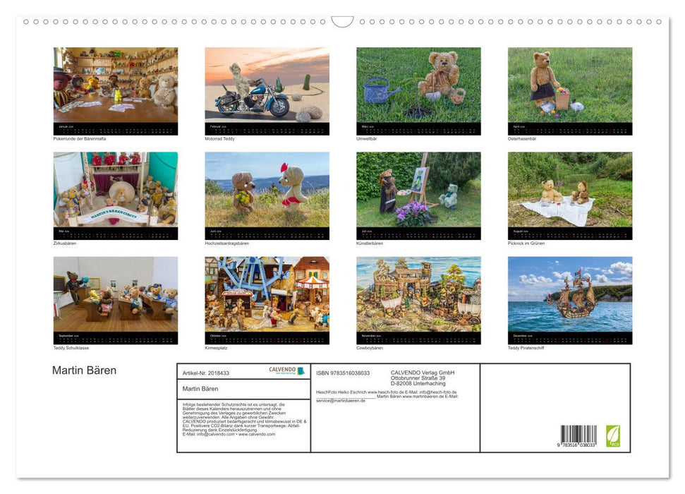 Martin Bären (CALVENDO Wandkalender 2026)