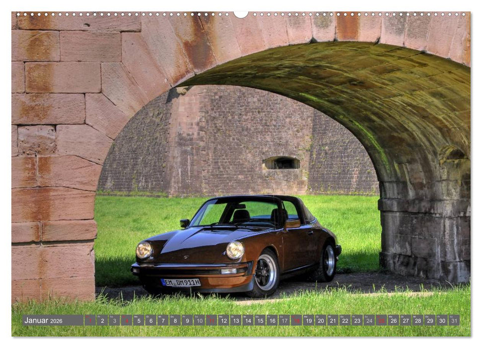 Porsche 911SC - zwei starke Typen (CALVENDO Wandkalender 2026)