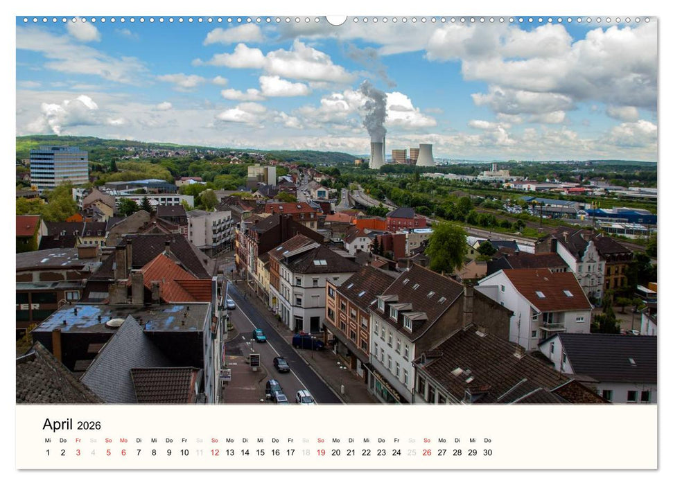 Völklingen. Im Schatten des Weltkulturerbes (CALVENDO Premium Wandkalender 2026)
