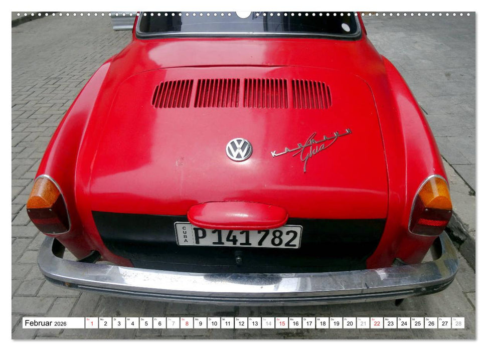 KARMANN GHIA - Auto-Legenden (CALVENDO Wandkalender 2026)