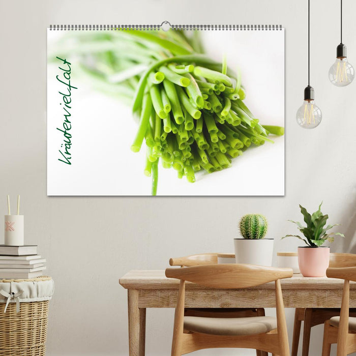 Kräutervielfalt (CALVENDO Wandkalender 2026)