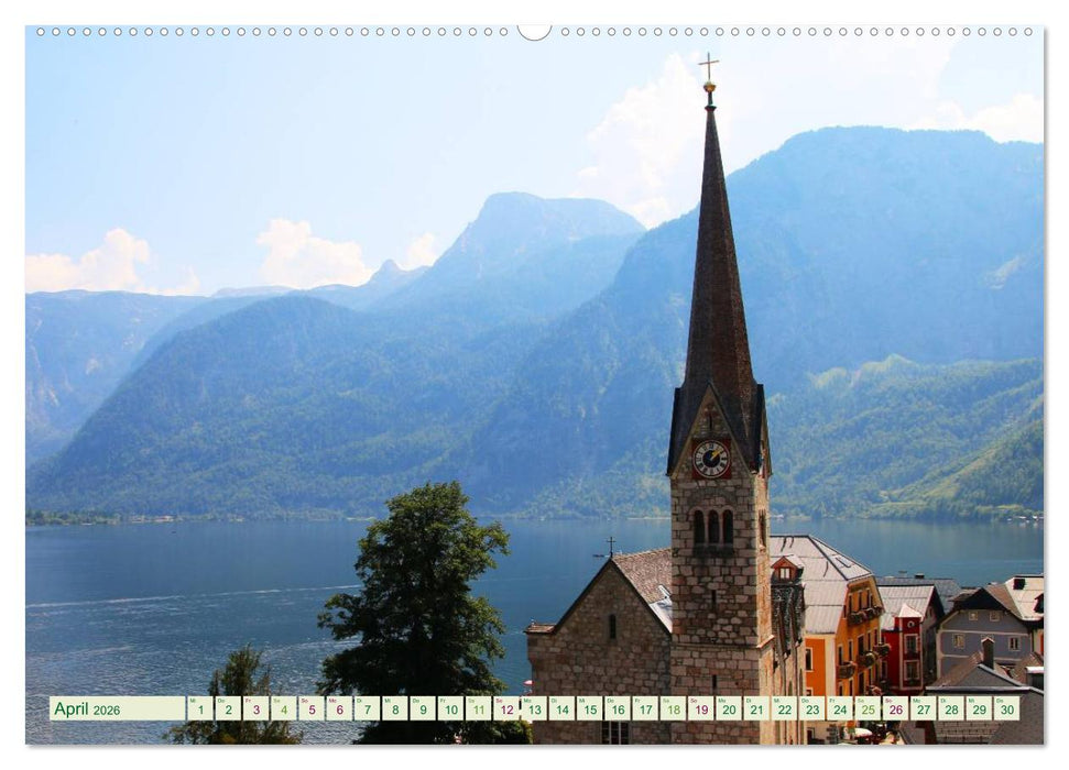 Hallstatt, Marktgemeinde am Hallstätter See (CALVENDO Premium Wandkalender 2026)