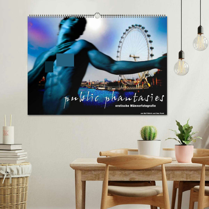 public phantasies - erotische Männerfotografie (CALVENDO Wandkalender 2026)