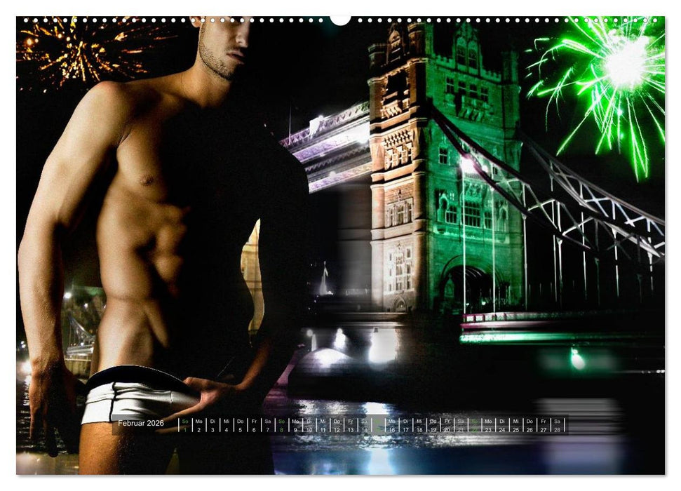 public phantasies - erotische Männerfotografie (CALVENDO Wandkalender 2026)