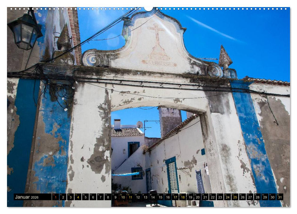 Sehnsuchtsziele im Süden Lissabons (CALVENDO Wandkalender 2026)