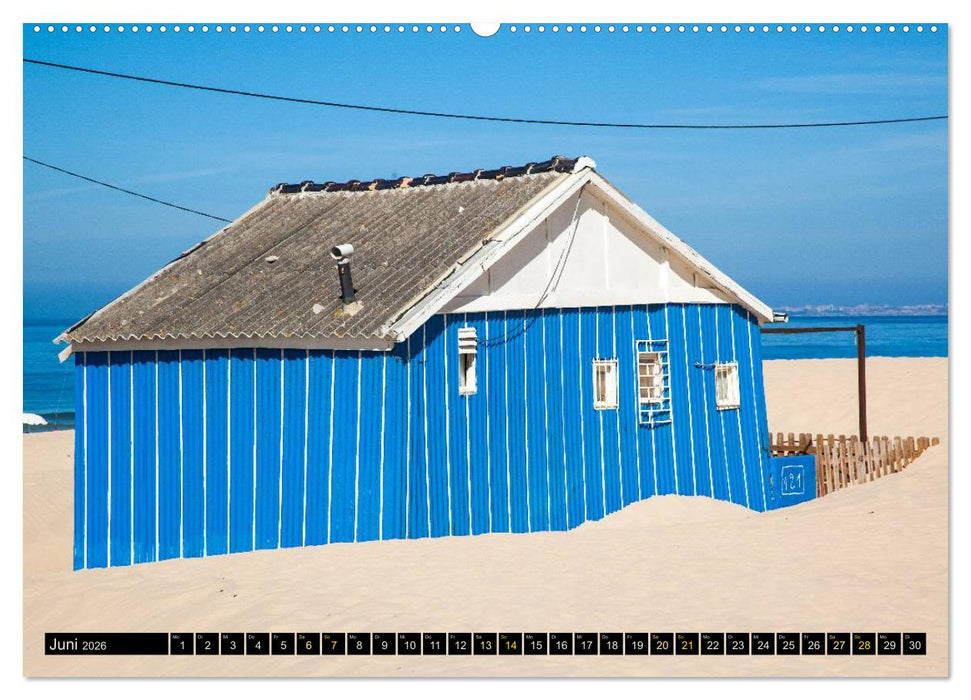 Sehnsuchtsziele im Süden Lissabons (CALVENDO Wandkalender 2026)