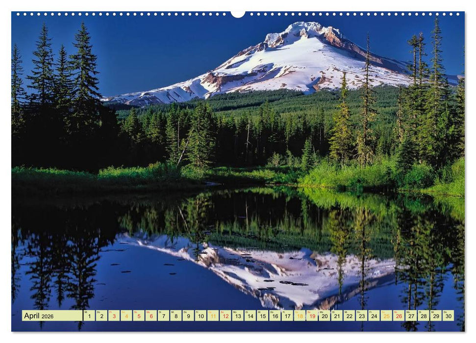 Vulkane - imposant und bedrohlich (CALVENDO Premium Wandkalender 2026)