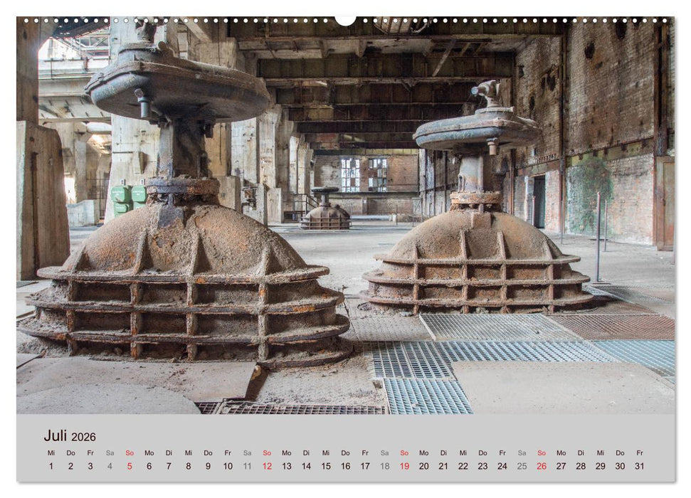 Lost Places - Schönheit des Verfalls (CALVENDO Premium Wandkalender 2026)