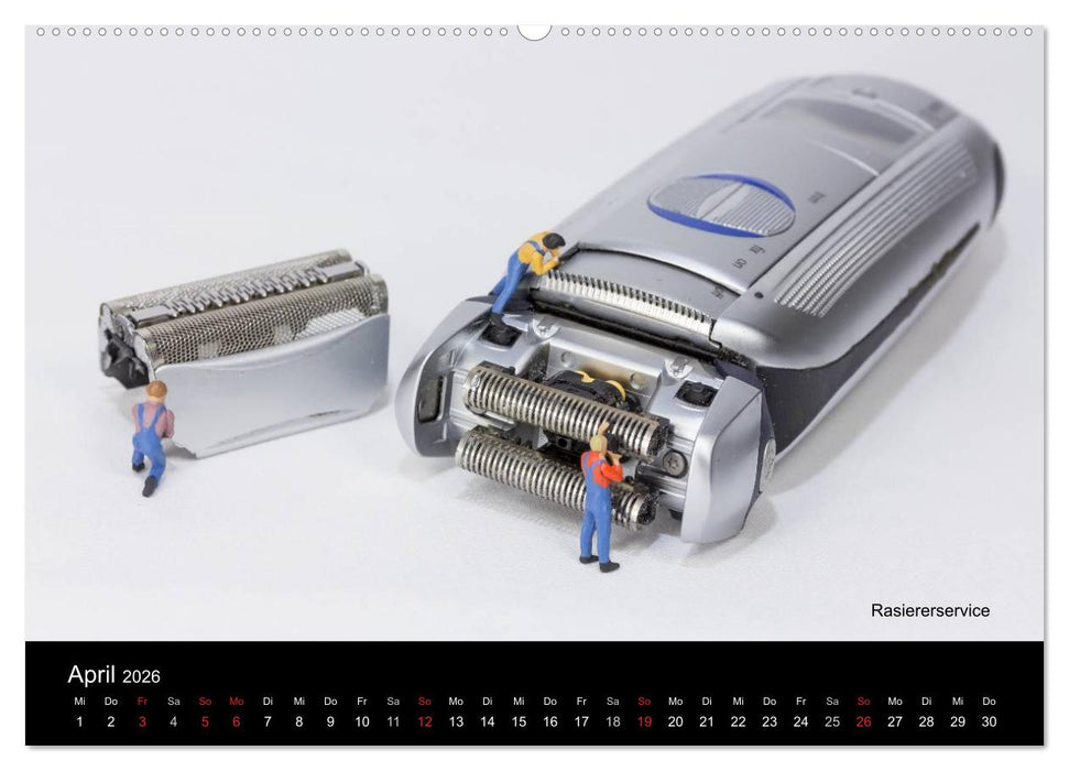 Tomatenmaler ... und andere Mini-Welten (CALVENDO Wandkalender 2026)