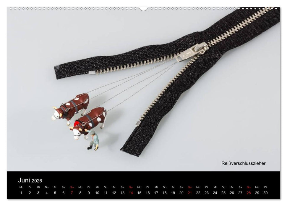 Tomatenmaler ... und andere Mini-Welten (CALVENDO Wandkalender 2026)