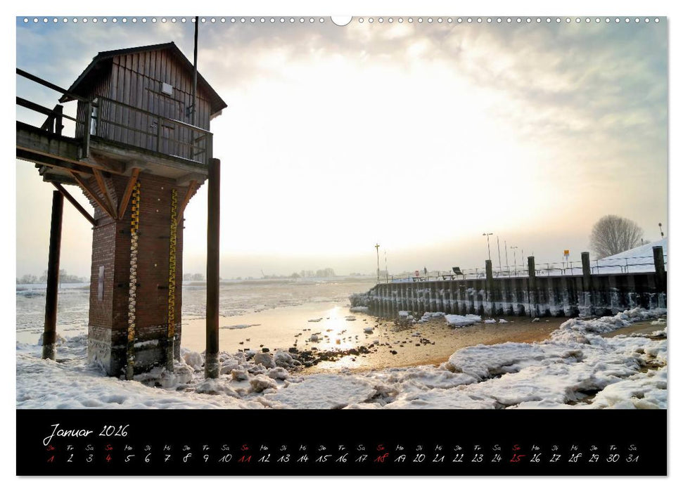 Vier- und Marschlande Hamburgs grüner Südosten (CALVENDO Wandkalender 2026)